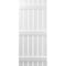 Ekena Millwork Americraft 6-Board, 3 Batten Exterior Real Wood Spaced Board-n-Batten Shutters, ARW401SB623X32WHH, PR ARW401SB623X32WHH - alternate 6
